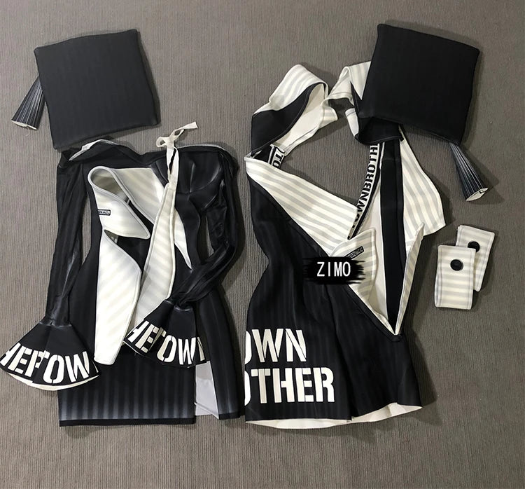 show Teachers performance costume Day jazz Dance dress Nightclub DJ Singer dancer pole dance Stage Wear party bar DS jazz women