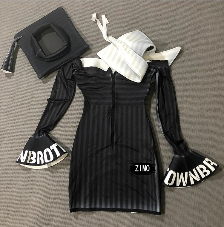 show Teachers performance costume Day jazz Dance dress Nightclub DJ Singer dancer pole dance Stage Wear party bar DS jazz women