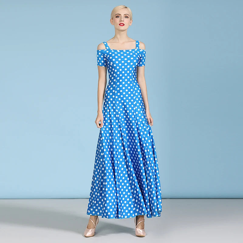 New ballroom dance competition dress dance ballroom waltz dresses standard dance dress S9068