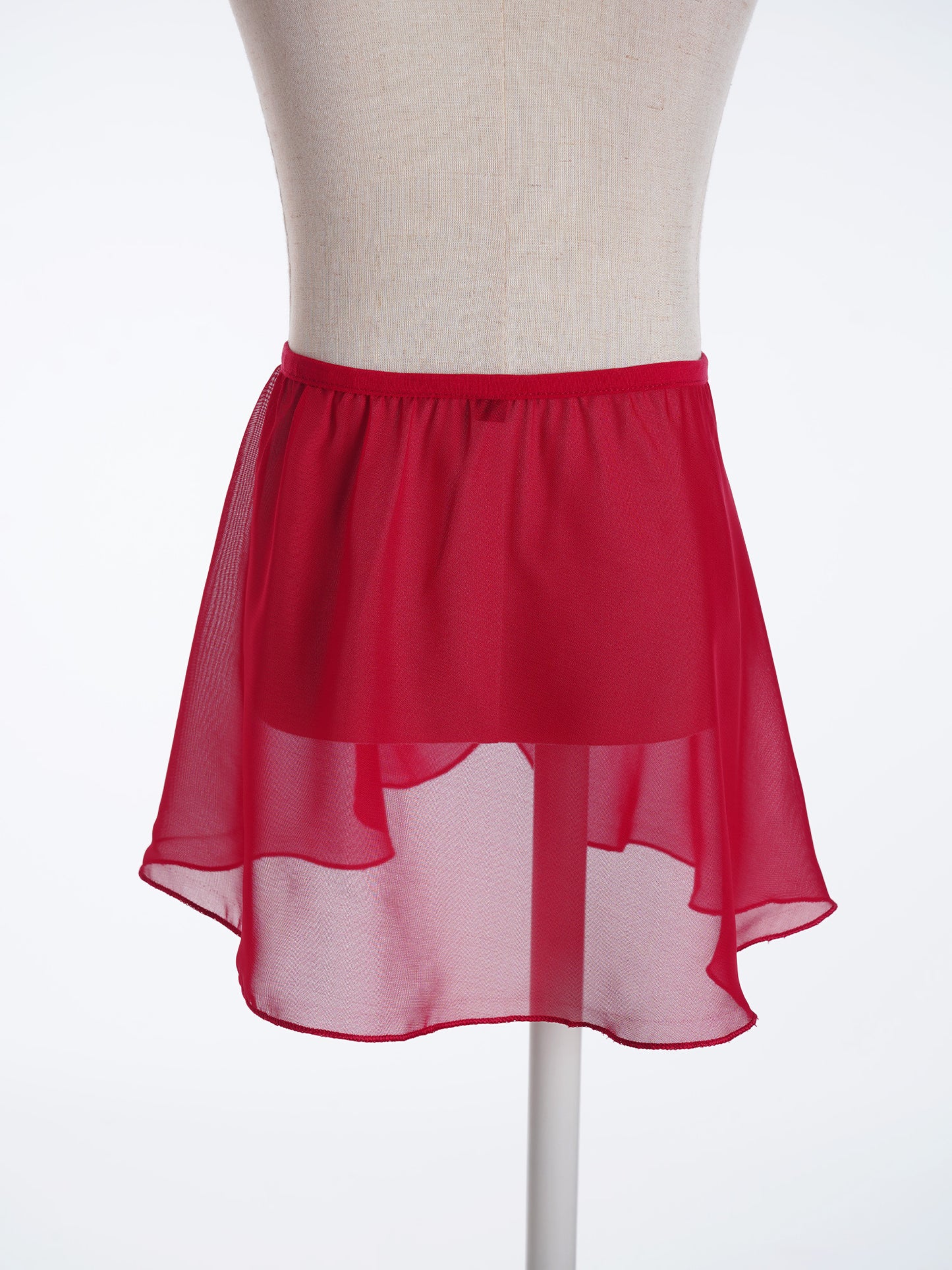 Ballet Dance Skirts Kids Girls Chiffon Elastic Training Clothes Basic Classic Dance Dress for Stage Performance Dance Costume