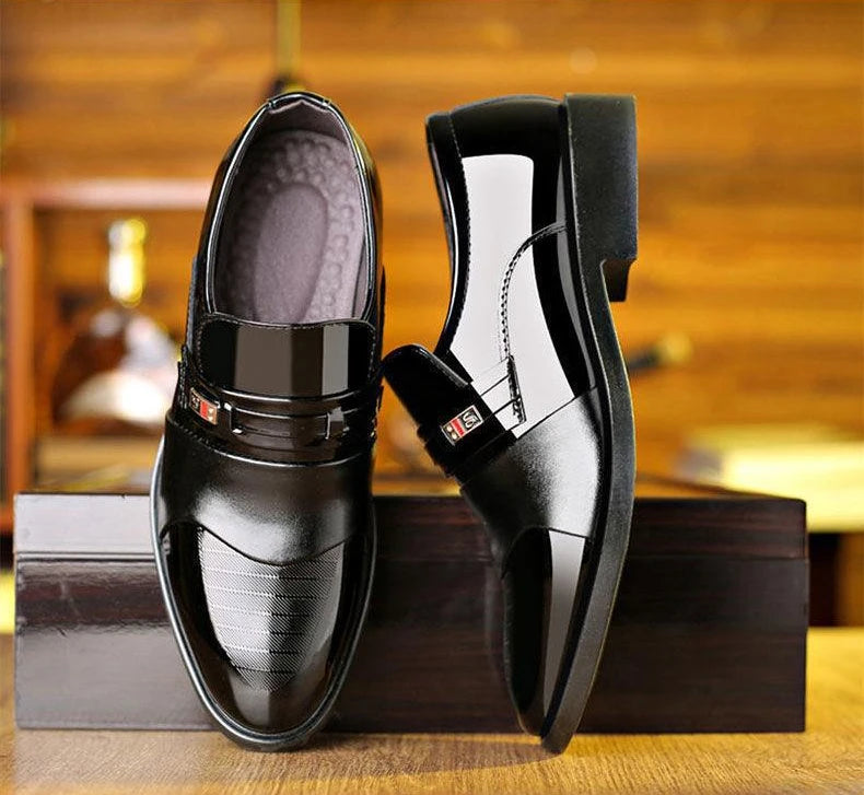New Business Men Casual shoes Classic Men's Oxfords Dress Footwear High Quality Leather Shoes Fashion Social party shoes for Men