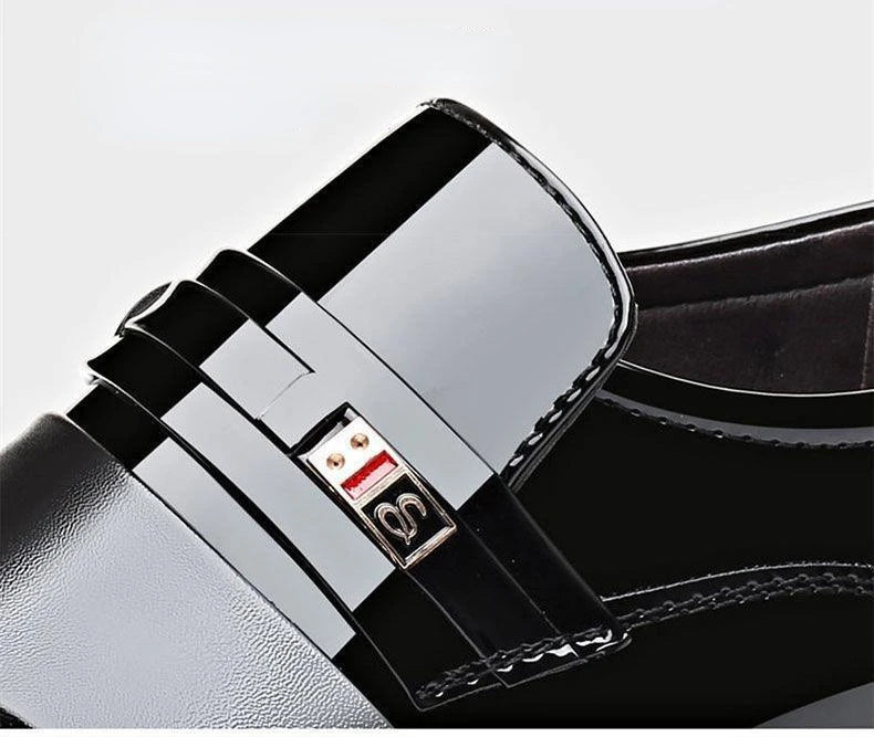 New Business Men Casual shoes Classic Men's Oxfords Dress Footwear High Quality Leather Shoes Fashion Social party shoes for Men