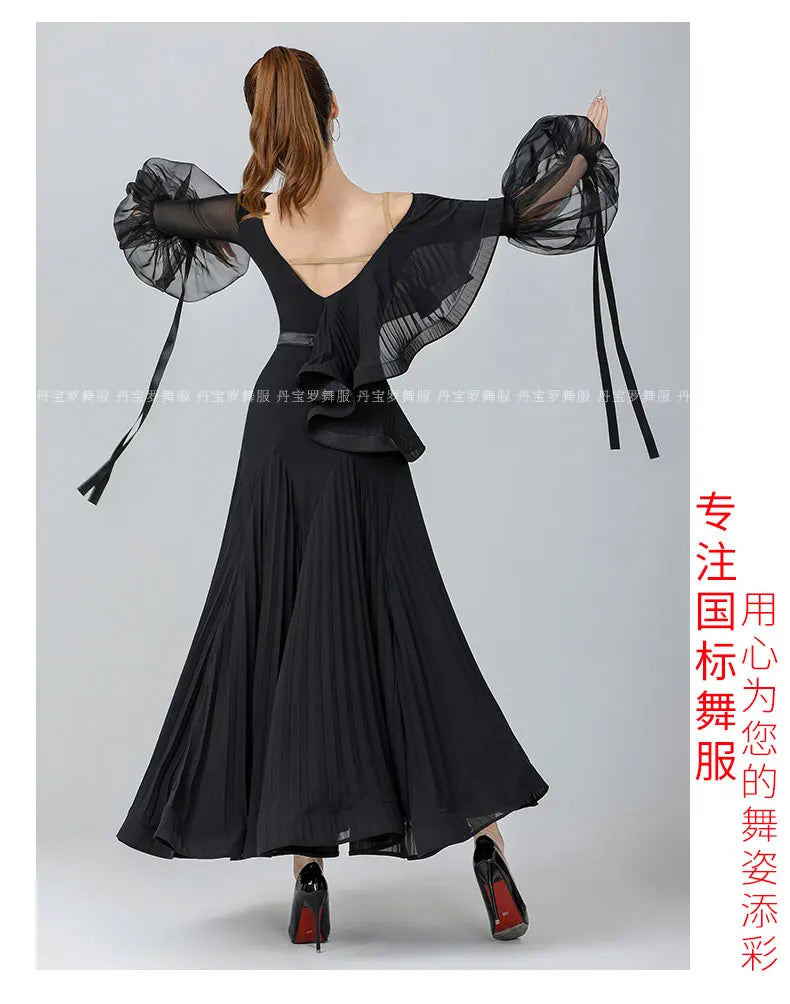 2024 Ballroom Dance Dress New Fashion Dress High-end Women's National Standard Dance Competition Clothing