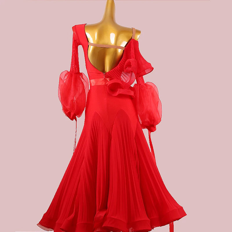 Ballroom Dance Competition Dresses Dance Costumes Waltz Dress For Dancing Clothes Dance Wear Dress Rumba Standard Ballroom Dress