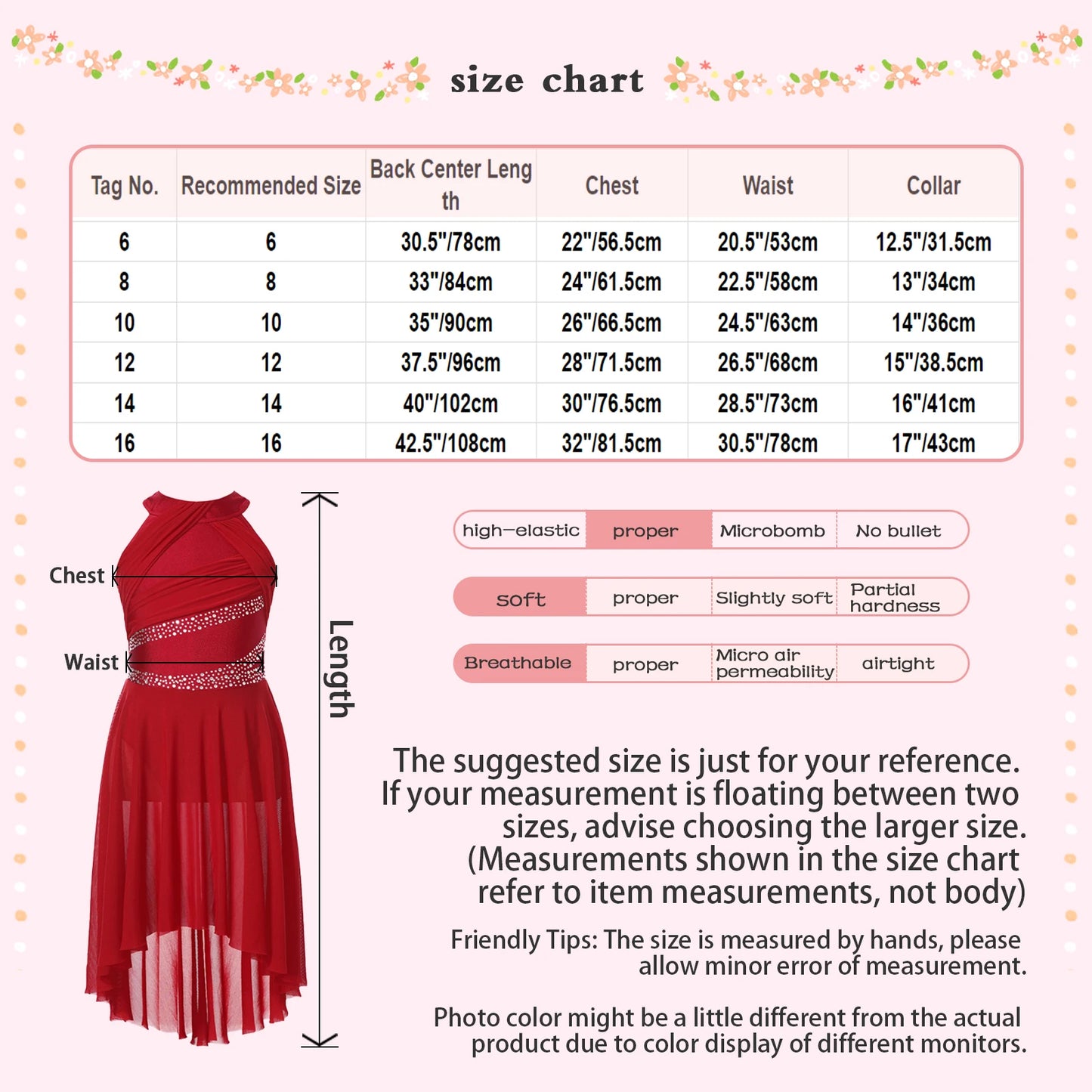 Kids Girls Rhythmic Gymnastics Ballet Lyrical Latin Dance Costume Rhinestone Ruched Leotard Waltz Tango Ballet Jersey Dresses