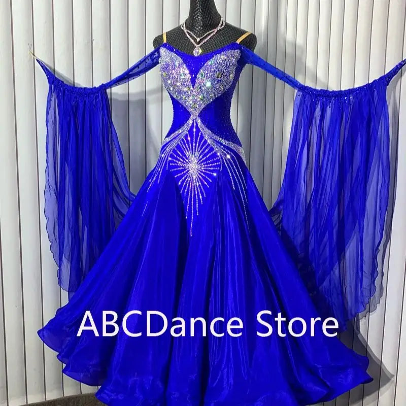 Women ballroom dance dress Standard Dance Dress ballroom dress for Competition modern dance Costume ABCDance Store