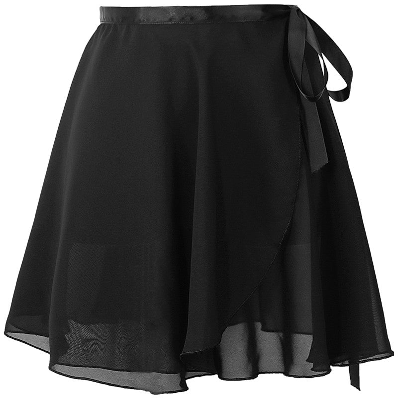 Ballet Dance Skirt Adult Children Chiffon Pure Color Floral Print Practice Leotard Dance Dress Women Ballet Dancing Dress