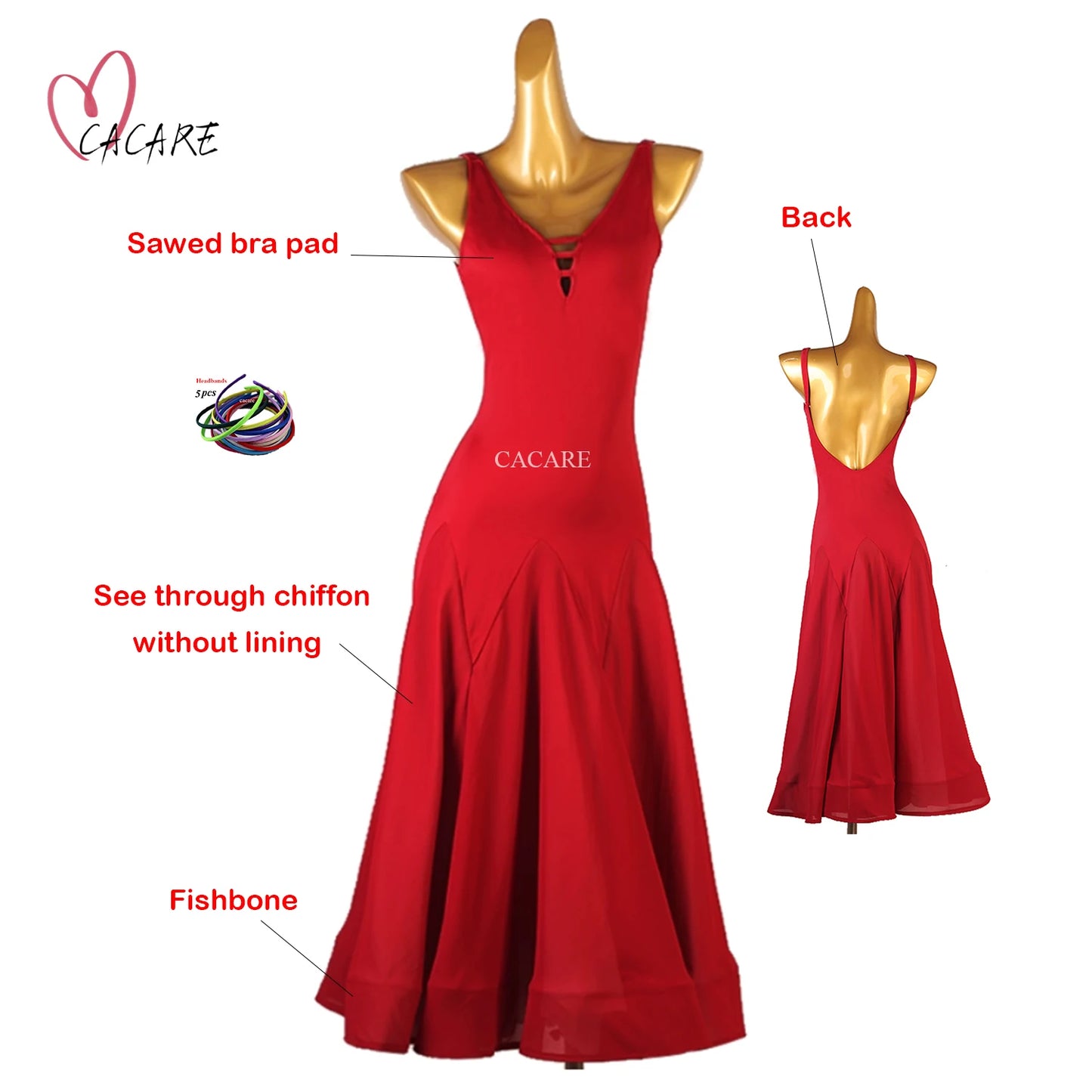 Dancewear Standard Ballroom Waltz Adult Modern Dance Dress Prom Suit Practice Clothes Stage Costume Competition Flamenco 1032