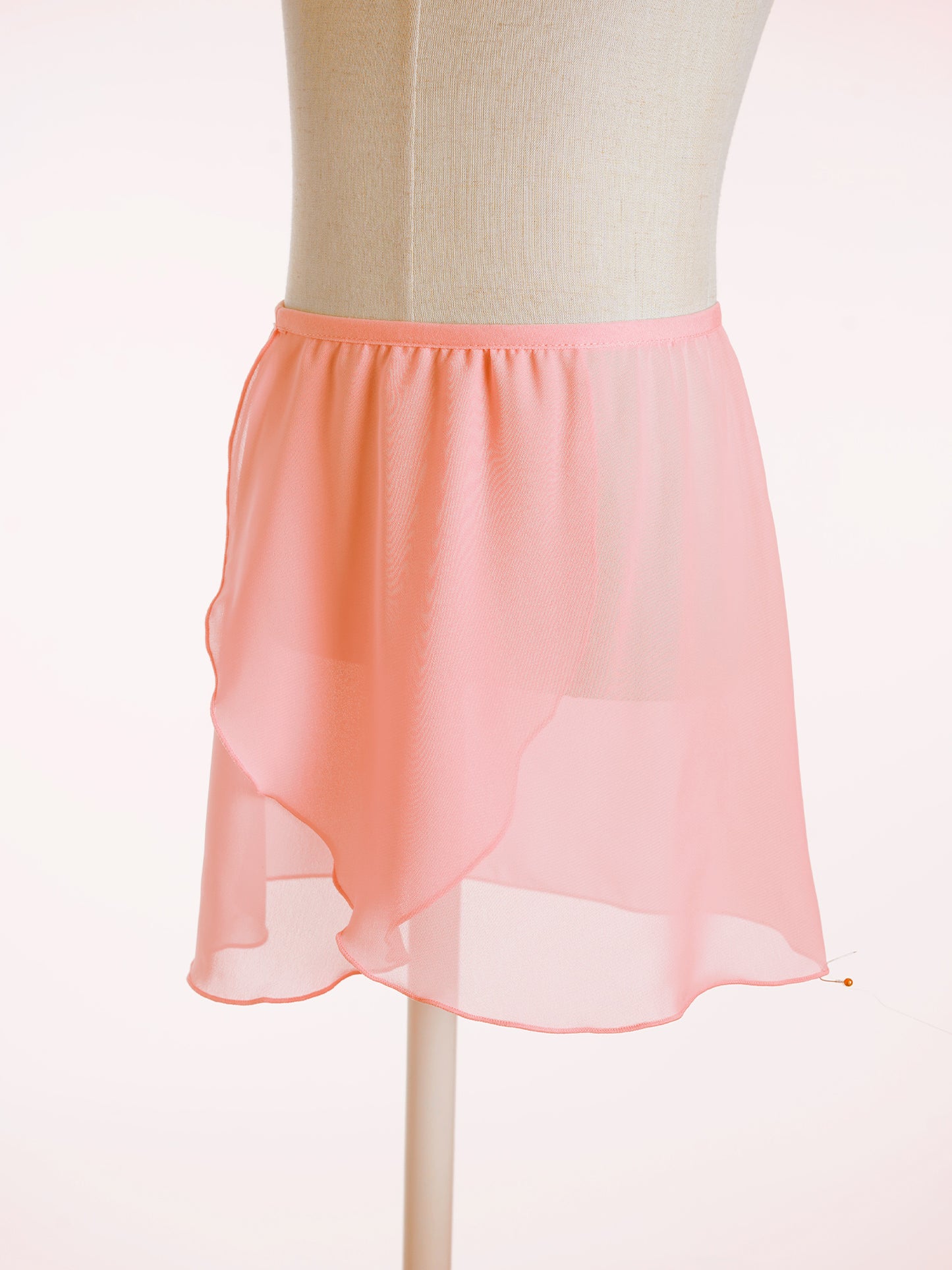 Ballet Dance Skirts Kids Girls Chiffon Elastic Training Clothes Basic Classic Dance Dress for Stage Performance Dance Costume