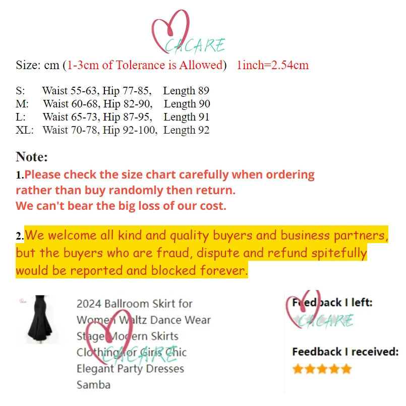 2024 Ballroom Skirt for Women Waltz Dance Wear Stage Modern Skirts Clothing for Girls Chic Elegant Party Dresses Samba 1485