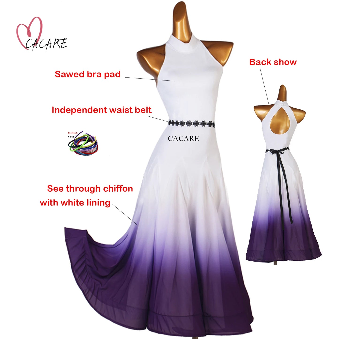 Dancewear Standard Ballroom Waltz Adult Modern Dance Dress Prom Suit Practice Clothes Stage Costume Competition Flamenco 1032