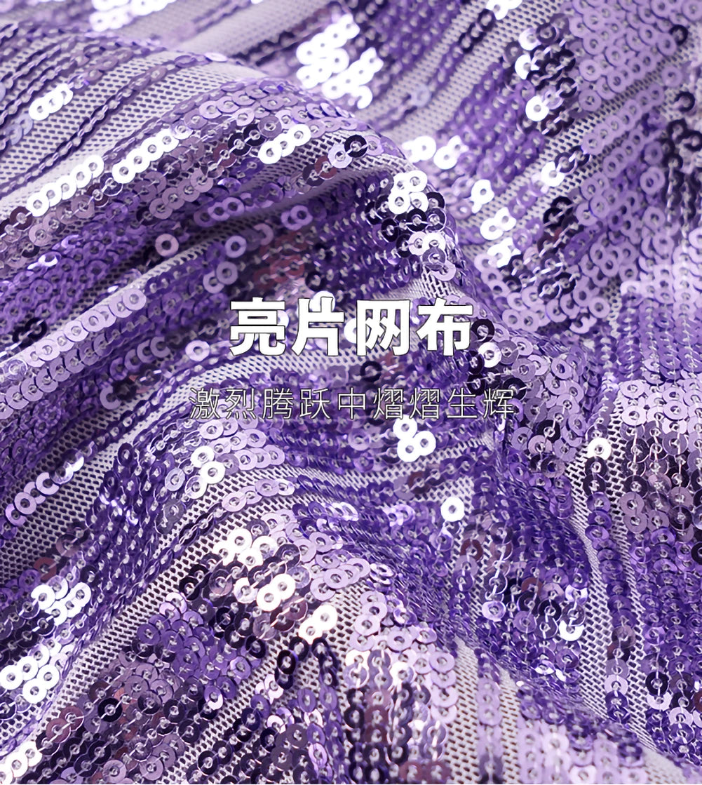Stage Costume Streamers Standard Dance Dresses Competition Waltz Ballroom Dress for Competition Elegant Purple Long Sleeves Red