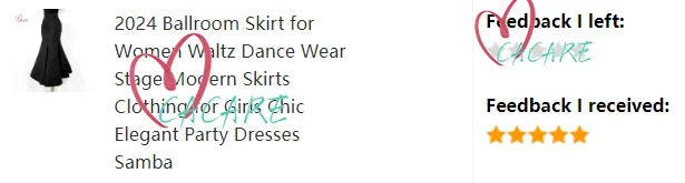 2024 Ballroom Skirt for Women Waltz Dance Wear Stage Modern Skirts Clothing for Girls Chic Elegant Party Dresses Samba 1485