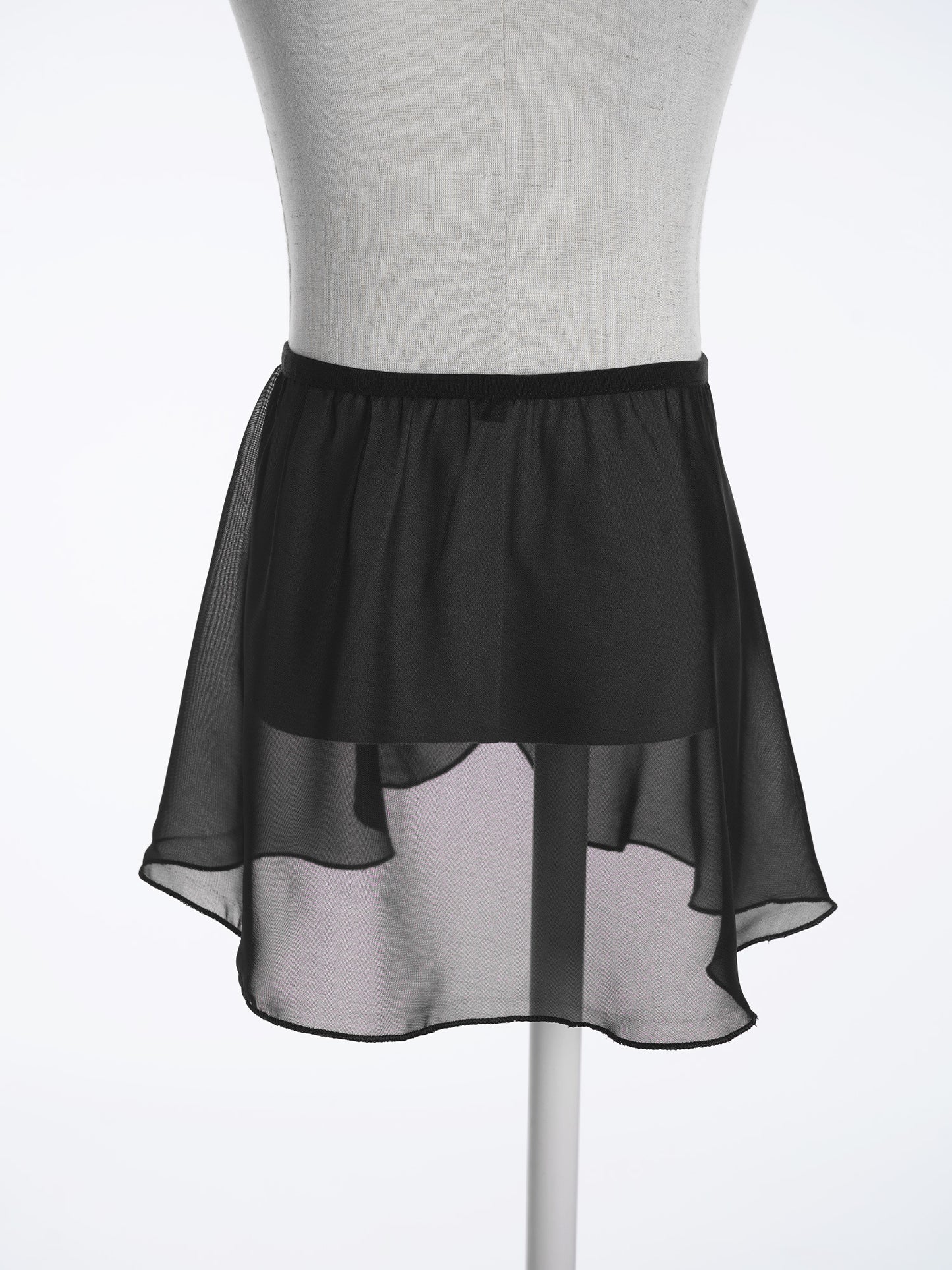 Ballet Dance Skirts Kids Girls Chiffon Elastic Training Clothes Basic Classic Dance Dress for Stage Performance Dance Costume