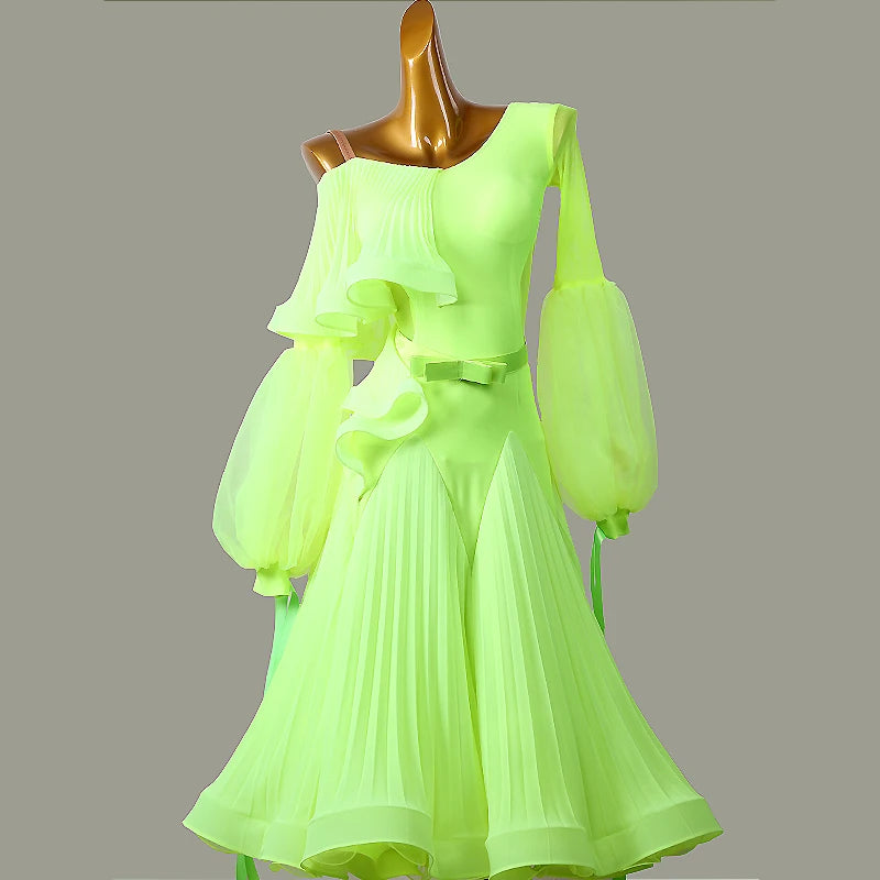 Ballroom Dance Competition Dresses Dance Costumes Waltz Dress For Dancing Clothes Dance Wear Dress Rumba Standard Ballroom Dress