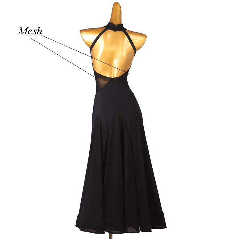 Dancewear Standard Ballroom Waltz Adult Modern Dance Dress Prom Suit Practice Clothes Stage Costume Competition Flamenco 1032
