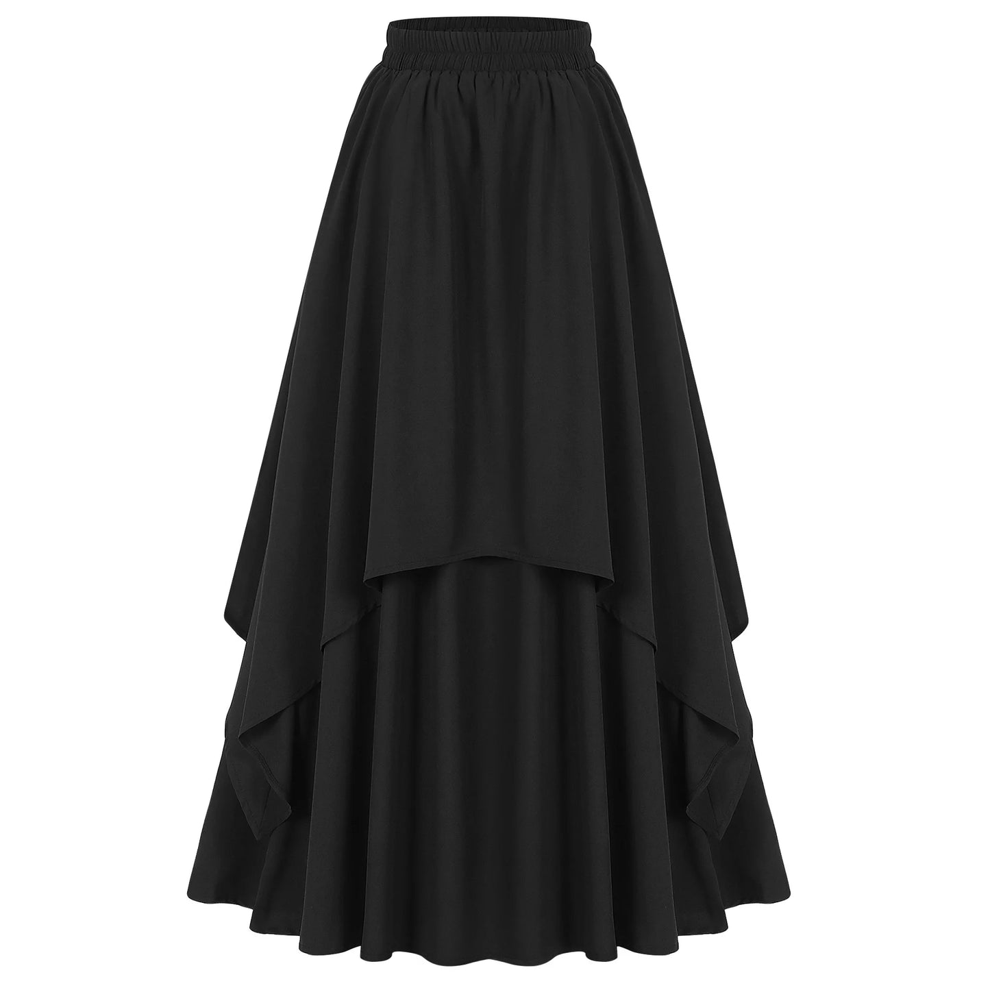 Women's Vintage Gothic Victorian Dress Renaissance Double Dress Ladies Dress Accessories