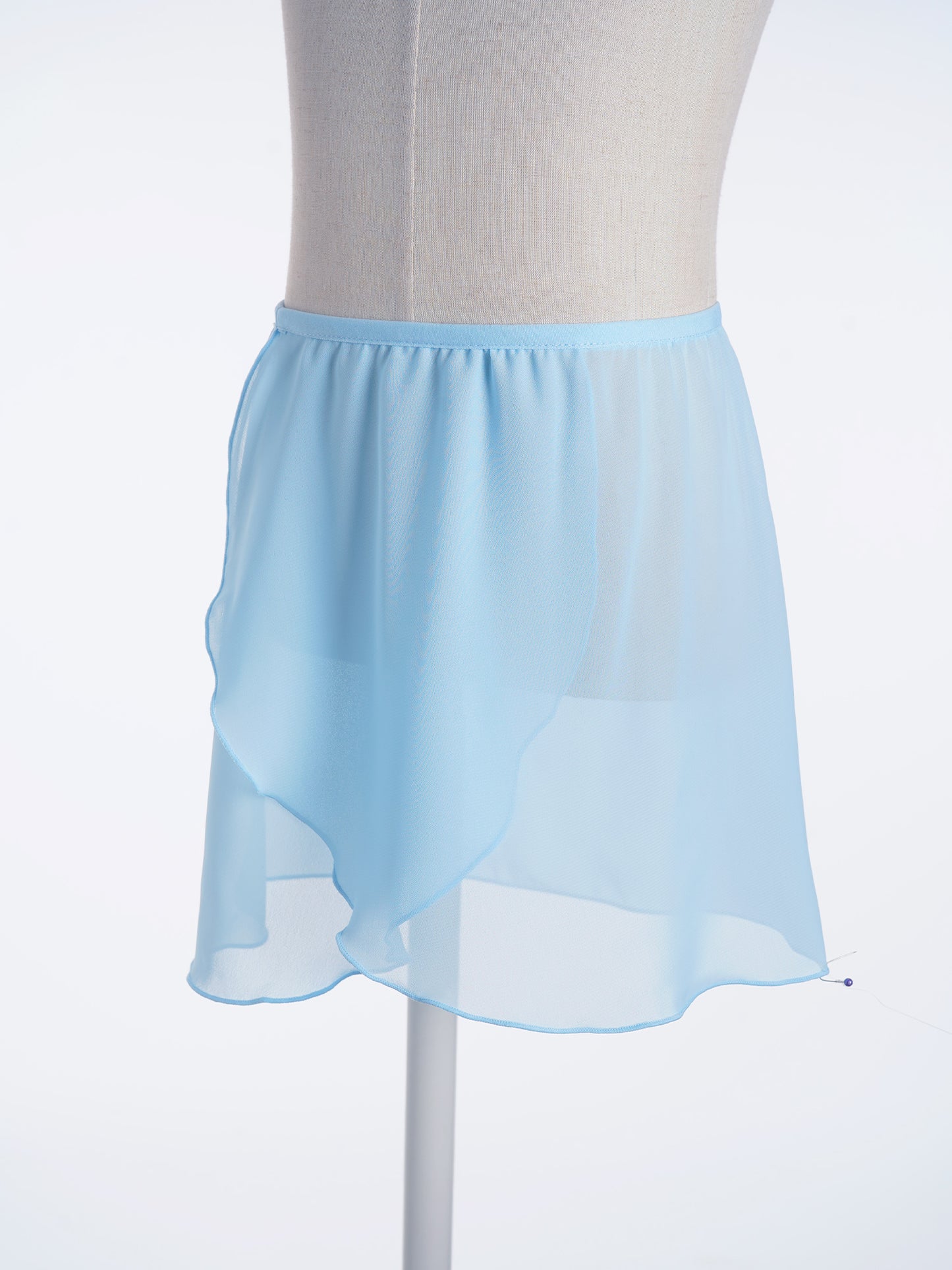 Ballet Dance Skirts Kids Girls Chiffon Elastic Training Clothes Basic Classic Dance Dress for Stage Performance Dance Costume