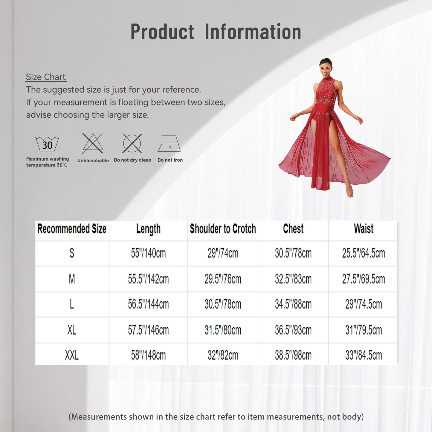 Womens Ballet Lyrical Dance Costumes Sequin Mesh Tulle Flowy Maxi Long Dress Built-In Briefs Morden Contemporary Dancewear