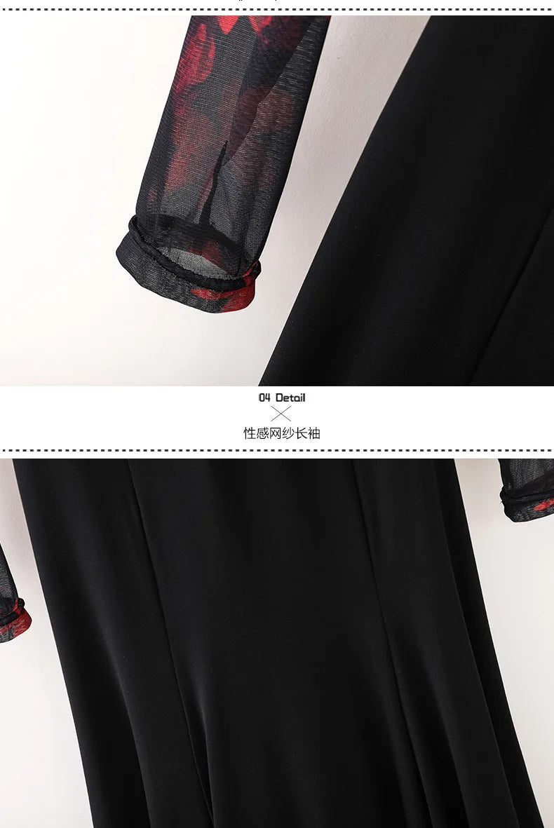 Customized Modern Dance Dress National Standard Dance Dress Social Waltz Grand Swing Skirt Ballroom Dance Competition Dresses