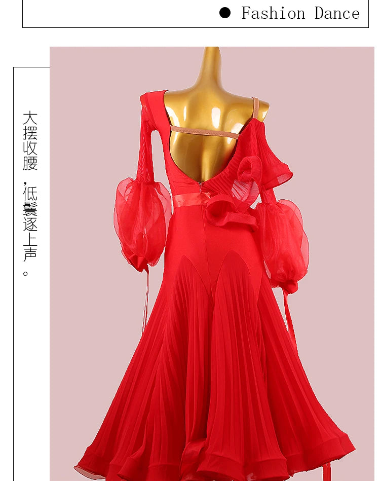 Ballroom Dance Competition Dresses Dance Costumes Waltz Dress For Dancing Clothes Dance Wear Dress Rumba Standard Ballroom Dress