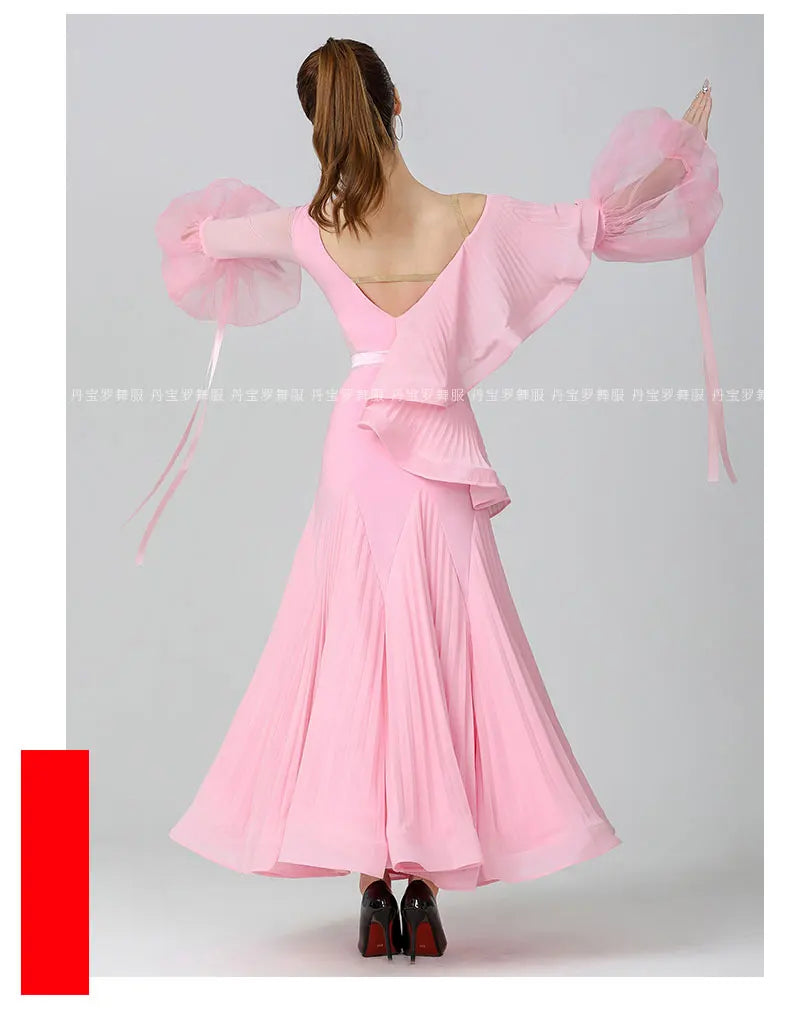 2024 Ballroom Dance Dress New Fashion Dress High-end Women's National Standard Dance Competition Clothing