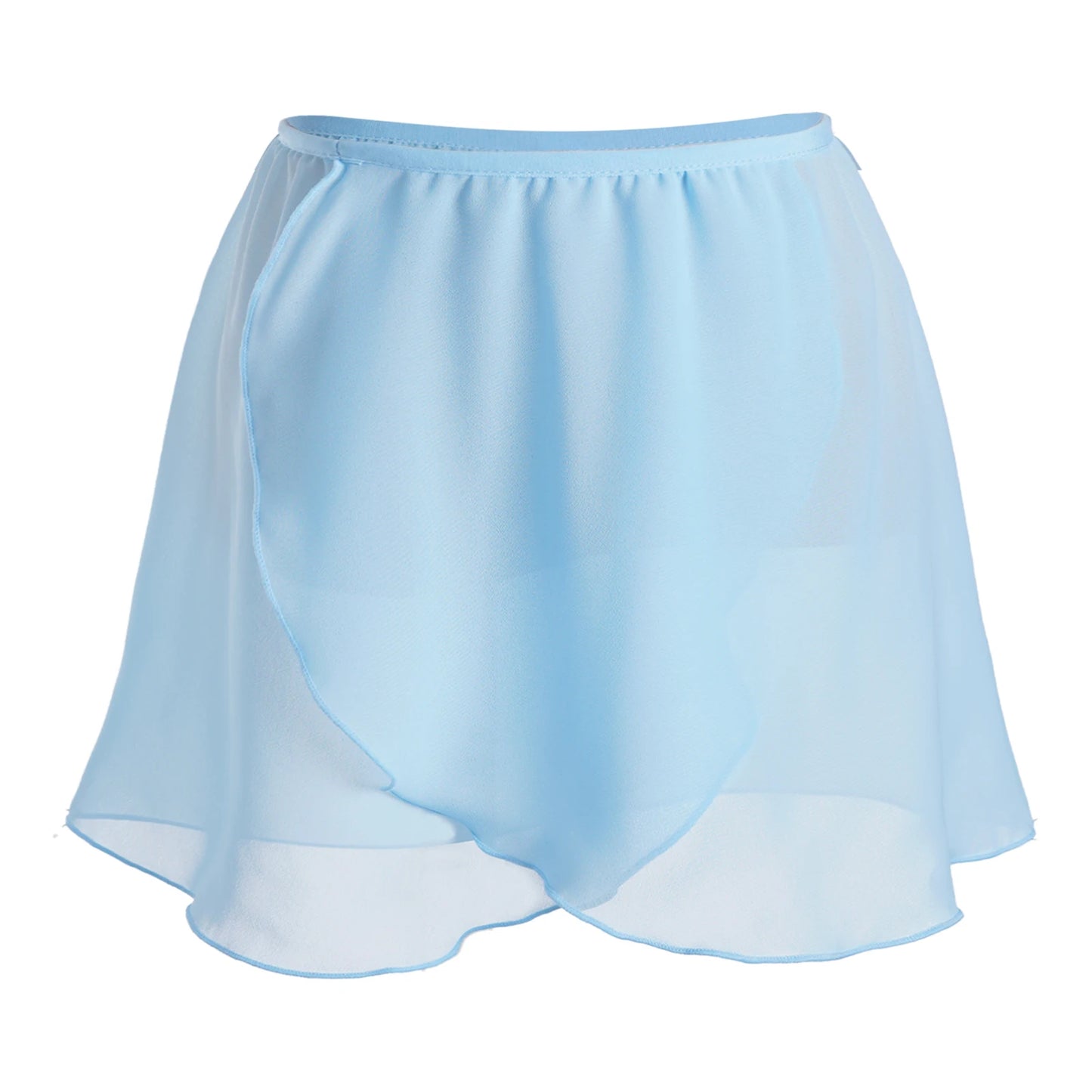 Ballet Dance Skirts Kids Girls Chiffon Elastic Training Clothes Basic Classic Dance Dress for Stage Performance Dance Costume