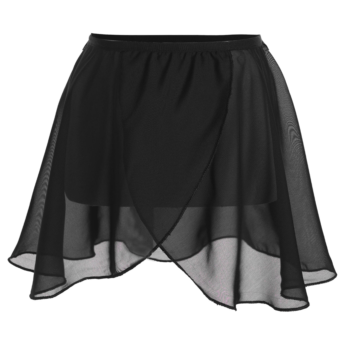 Ballet Dance Skirts Kids Girls Chiffon Elastic Training Clothes Basic Classic Dance Dress for Stage Performance Dance Costume