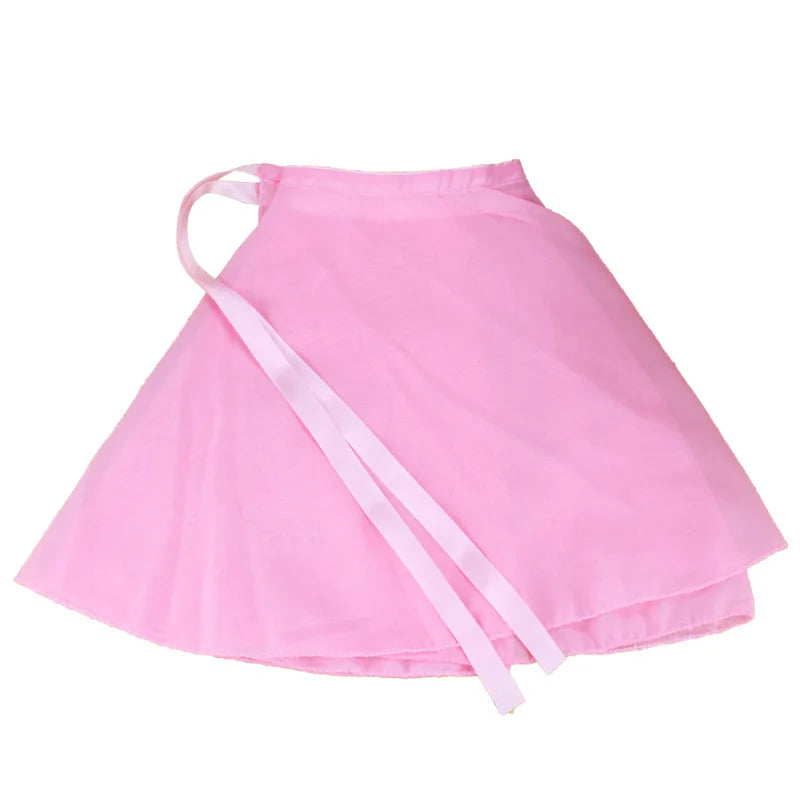 Ballet Dance Skirt Adult Children Chiffon Pure Color Floral Print Practice Leotard Dance Dress Women Ballet Dancing Dress