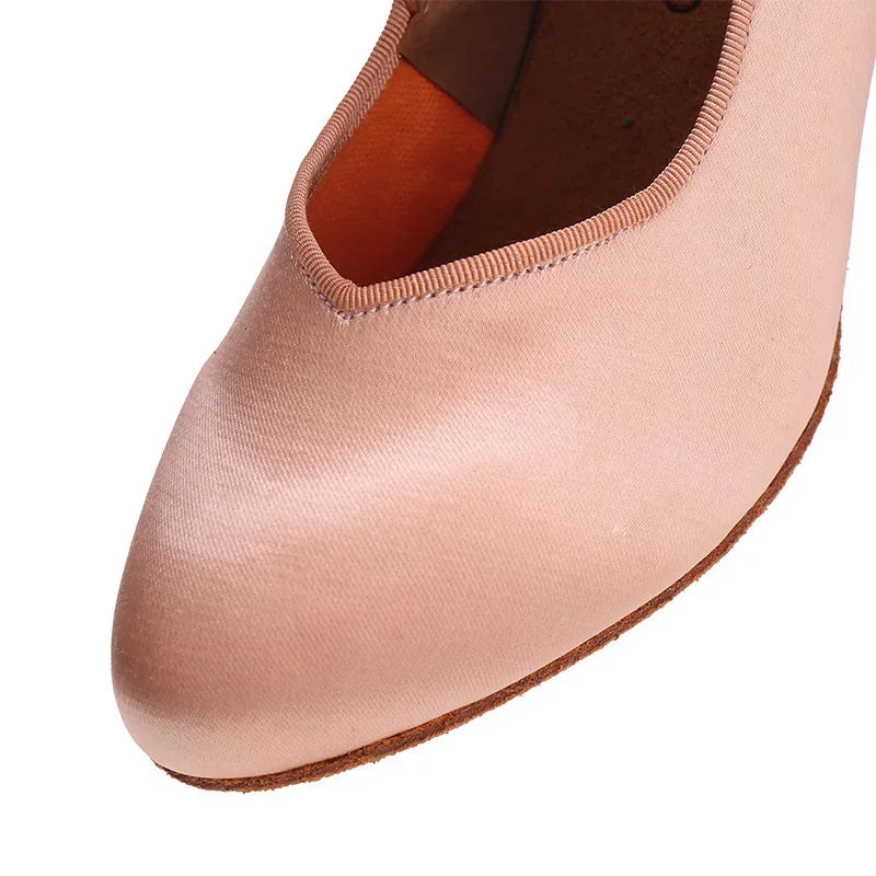 Adult High-heeled Modern Dancing Shoes Professional National Standard Dance Practice Shoes Women Waltz Dancing Shoes Flamenco