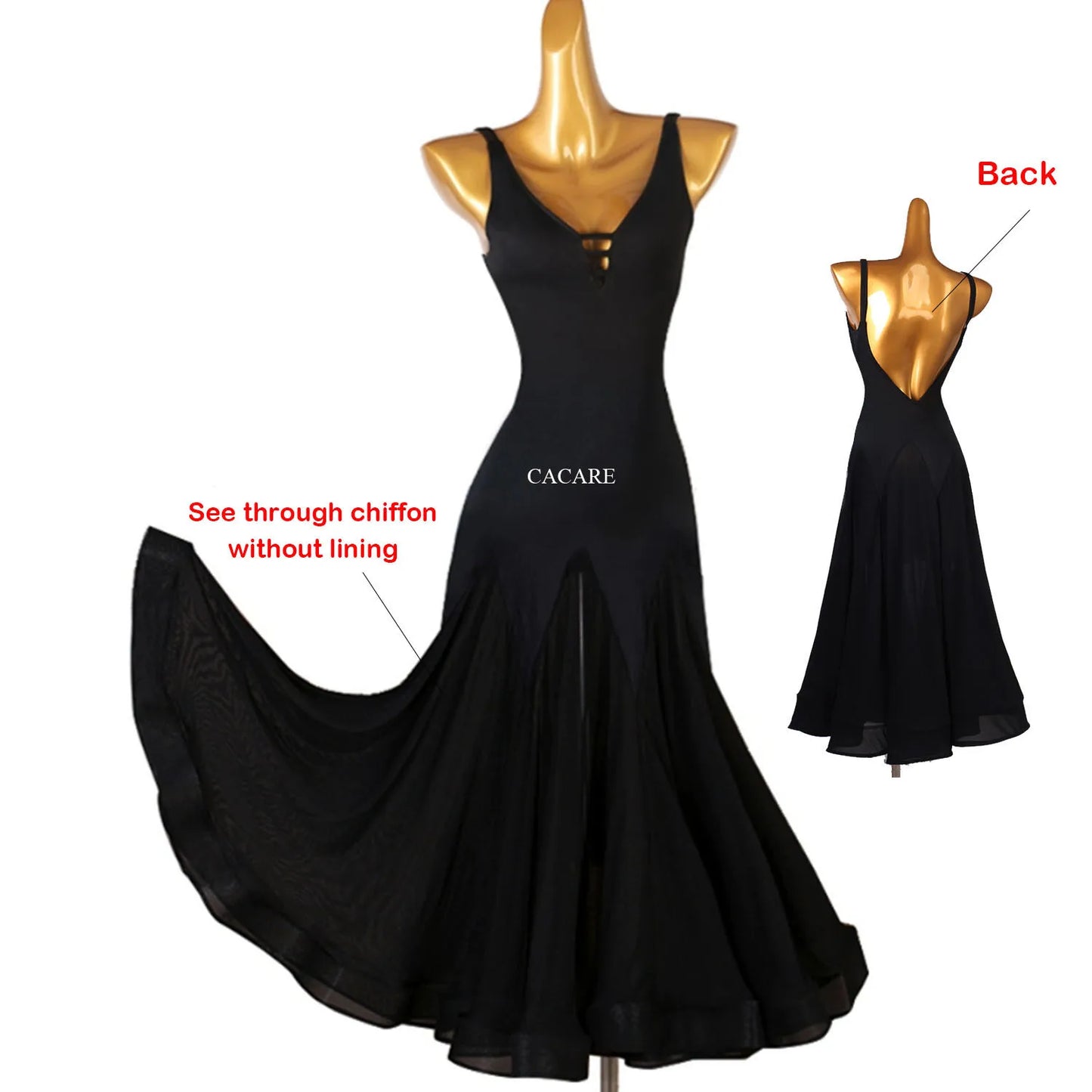 Dancewear Standard Ballroom Waltz Adult Modern Dance Dress Prom Suit Practice Clothes Stage Costume Competition Flamenco 1032
