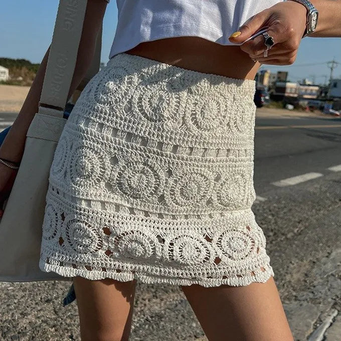 Half Skirt Women's Summer New Design Sense Niche Temperament Casual Long Skirt