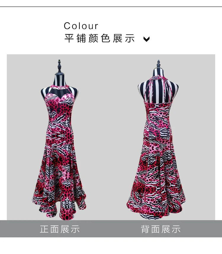 Woman Modern Dance Competition Dress National Standard Dance Big Swing Skirt High end Waltz Dance Skirt New Dress Adult