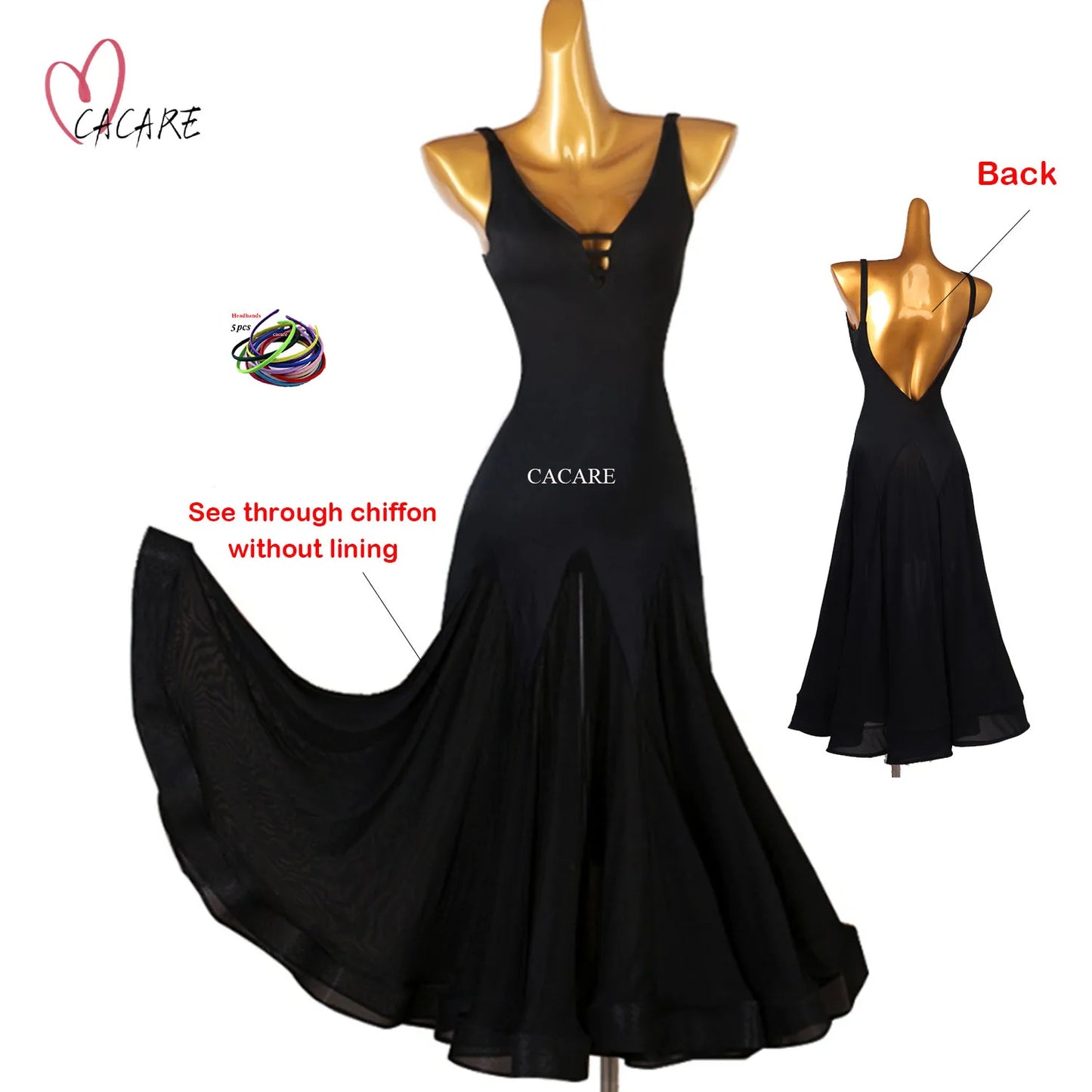 Dancewear Standard Ballroom Waltz Adult Modern Dance Dress Prom Suit Practice Clothes Stage Costume Competition Flamenco 1032