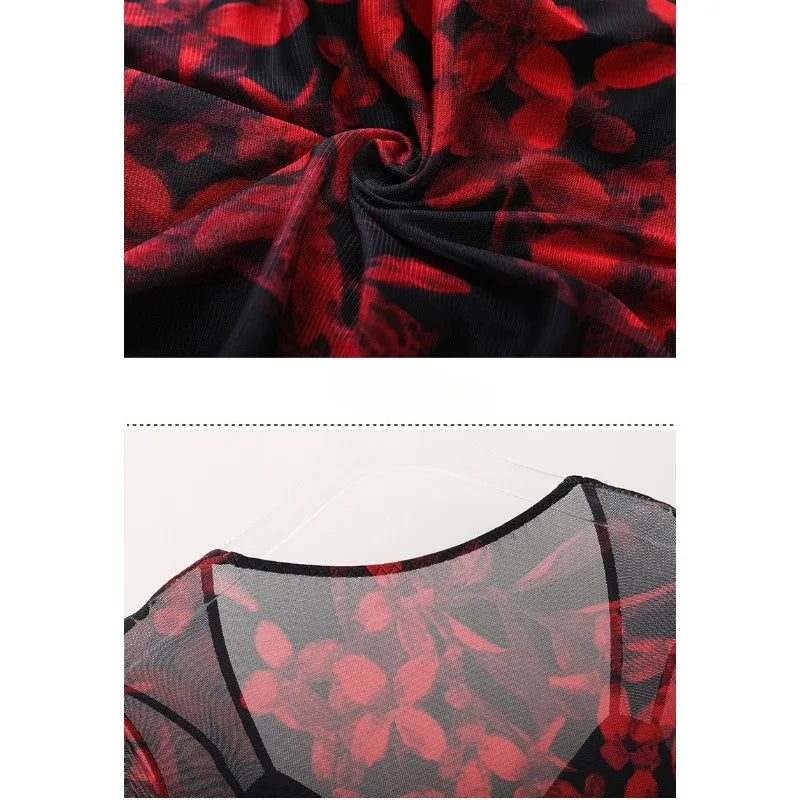 Customized Modern Dance Dress National Standard Dance Dress Social Waltz Grand Swing Skirt Ballroom Dance Competition Dresses