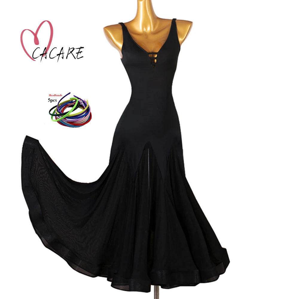 Dancewear Standard Ballroom Waltz Adult Modern Dance Dress Prom Suit Practice Clothes Stage Costume Competition Flamenco 1032