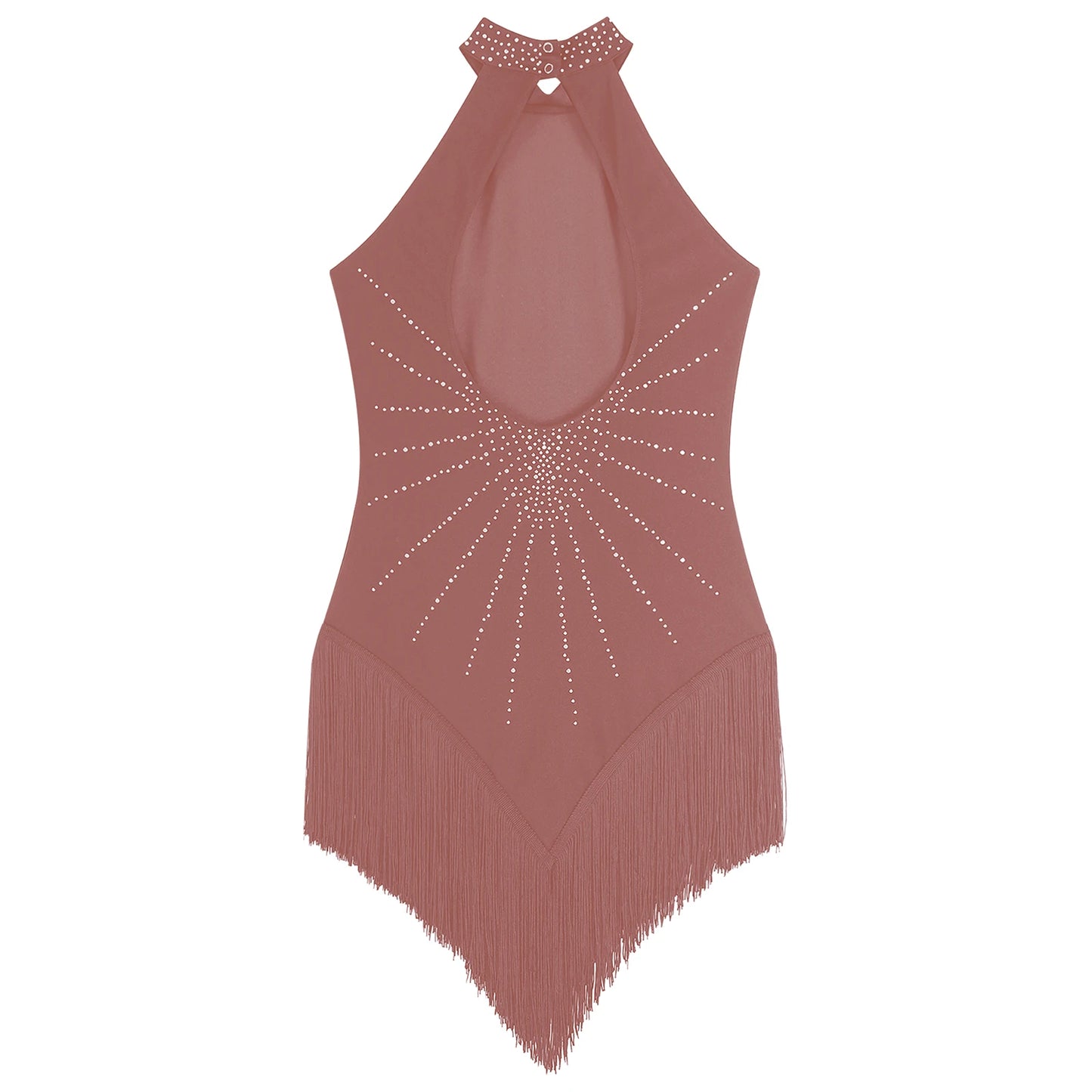 Elegant White Halter Bodysuit with Sheer Mesh & Flowing Cape – Couture Bridal Resort Wear, Photo-Ready Runway Gown