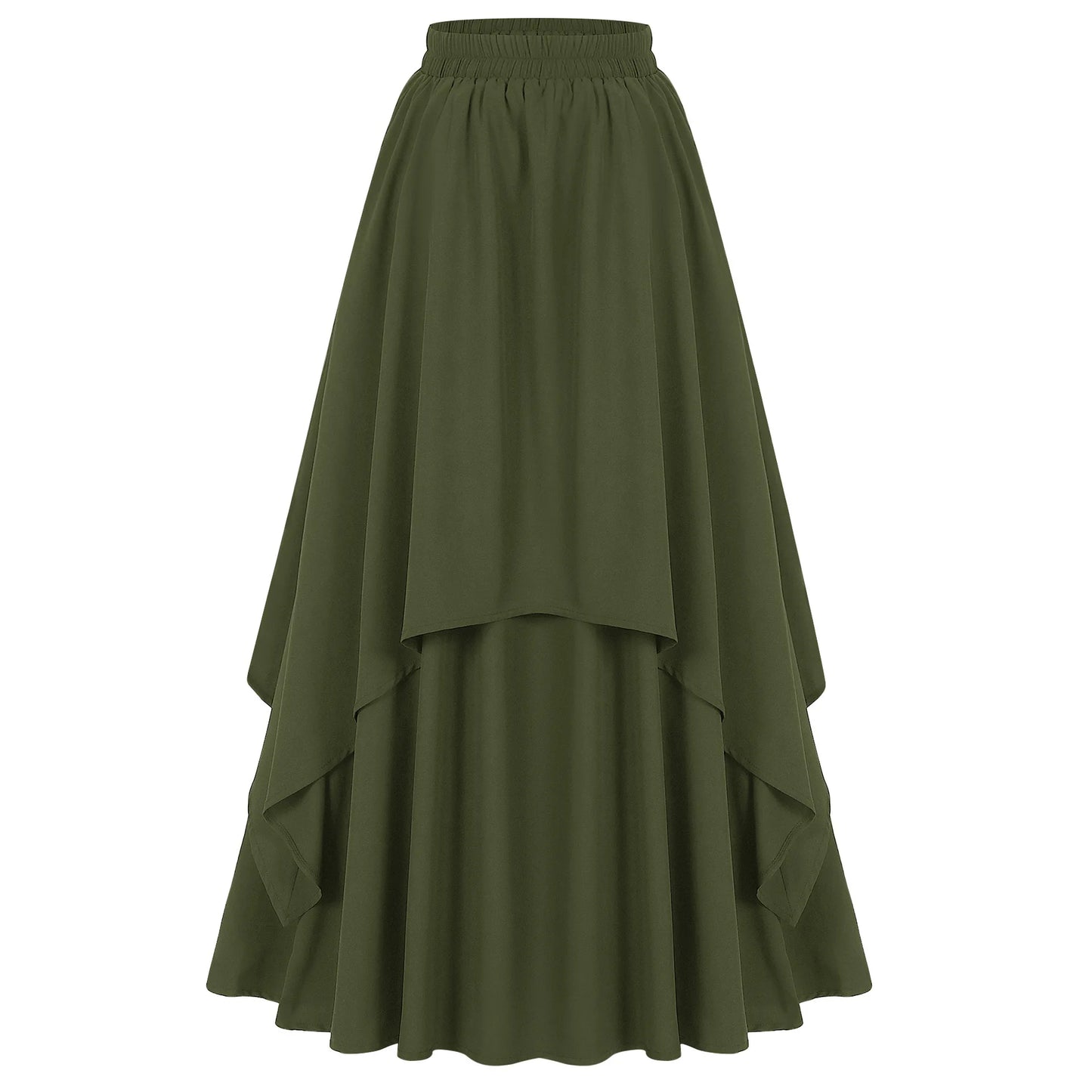 Women's Vintage Gothic Victorian Dress Renaissance Double Dress Ladies Dress Accessories