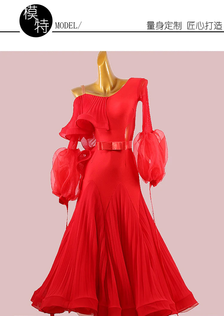 Ballroom Dance Competition Dresses Dance Costumes Waltz Dress For Dancing Clothes Dance Wear Dress Rumba Standard Ballroom Dress