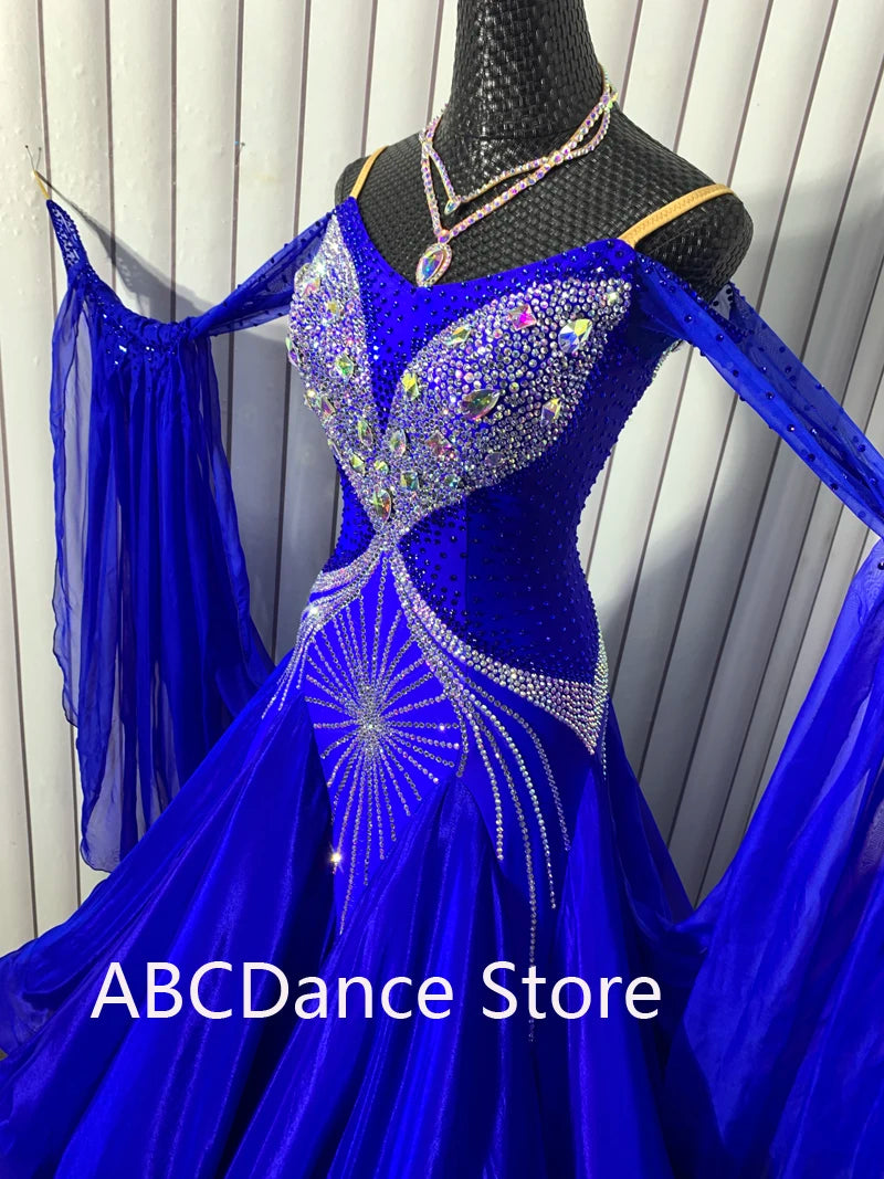 Women ballroom dance dress Standard Dance Dress ballroom dress for Competition modern dance Costume  ABCDance Store