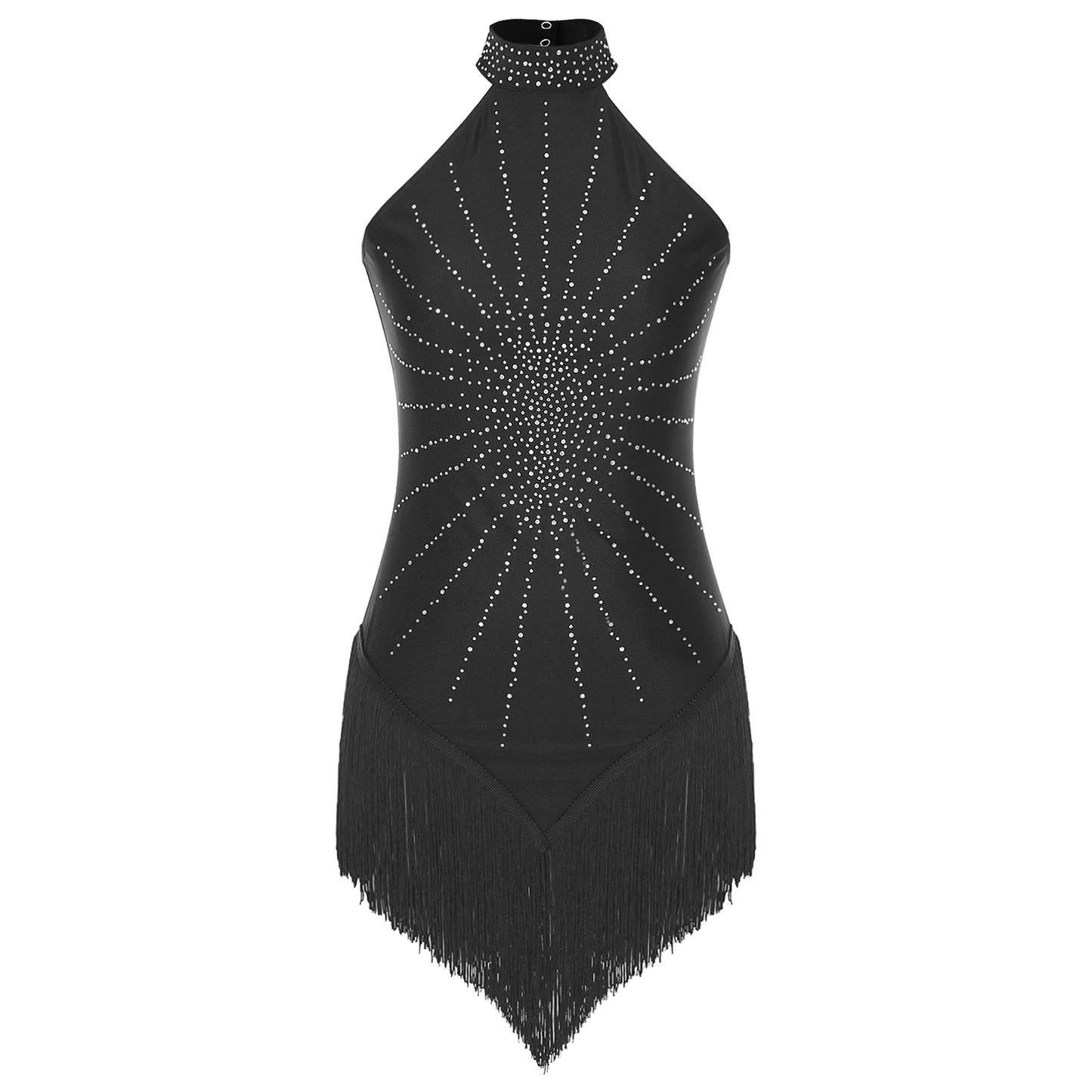 Elegant White Halter Bodysuit with Sheer Mesh & Flowing Cape – Couture Bridal Resort Wear, Photo-Ready Runway Gown